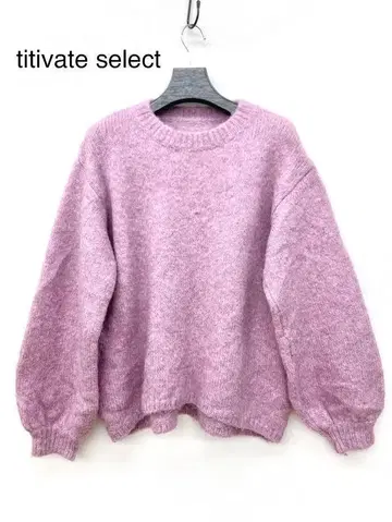 titivate select 스웨터 핑크 S