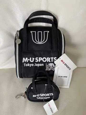 M-U SPORTS 블랙 백 세트