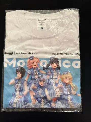 BanG Dream! 10th LIVE Morfonica T셔츠