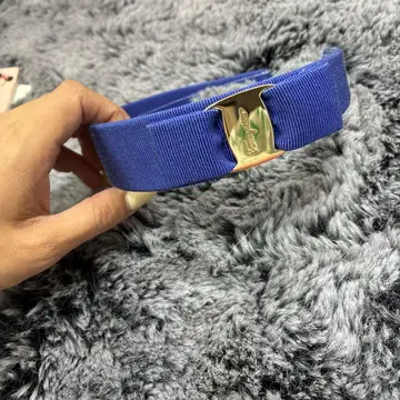 Salvatore Ferragamo 헤어 머리띠 파랑