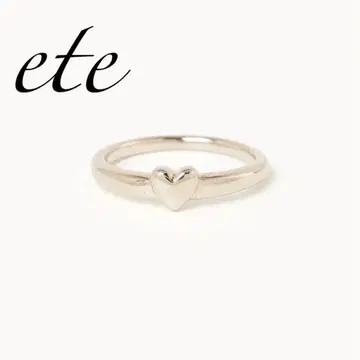 ete 팬 투 주얼리 하트 반지 13호