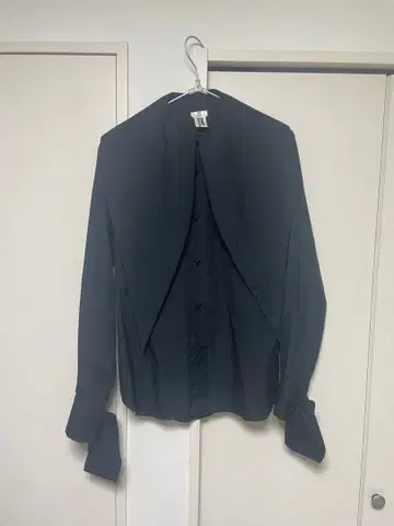 noir kei ninomiya 빅 칼라 셔츠 블라우스