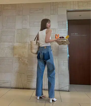 ungrid 언그리드 리메이크 데님 안도 에리나