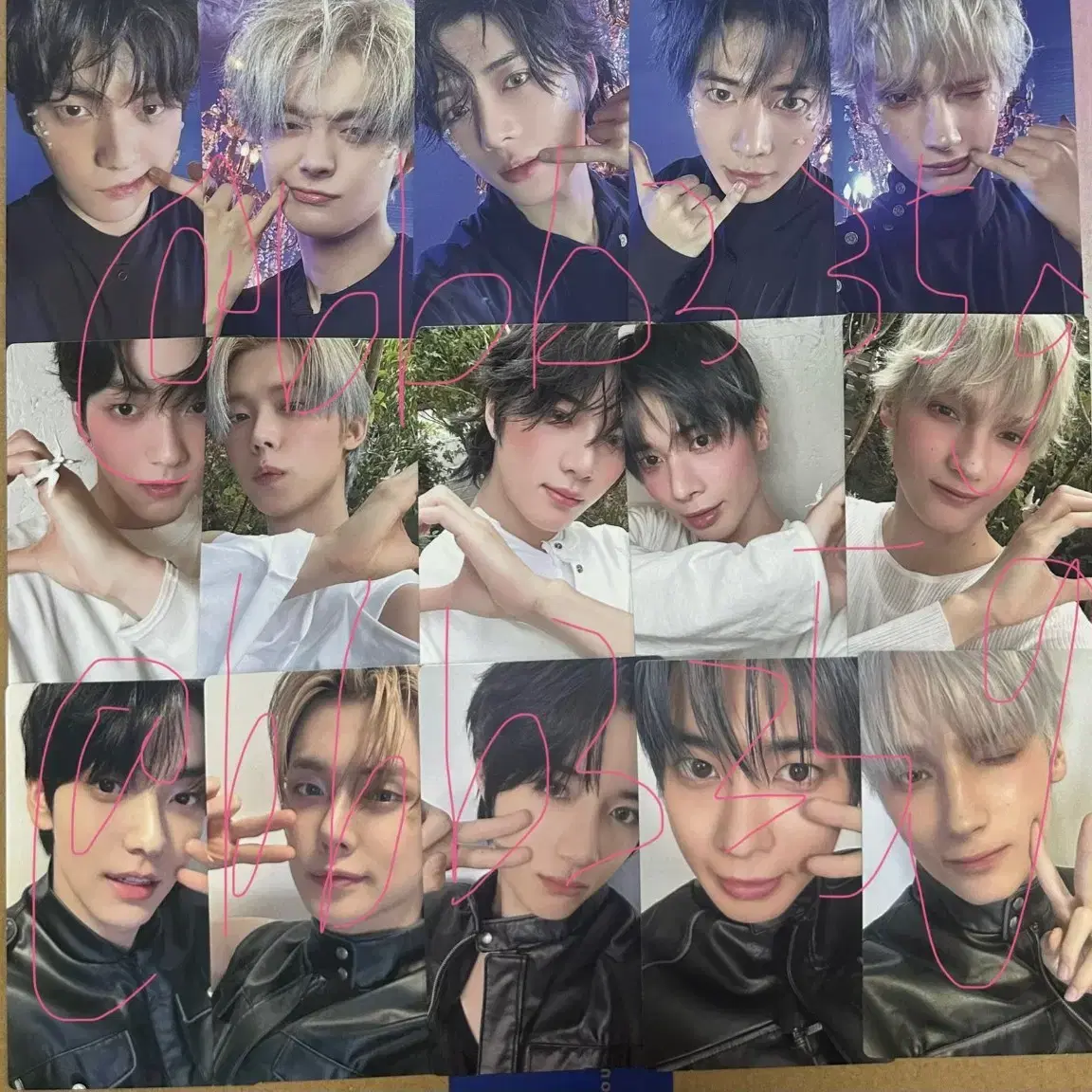 TXT Japan photocard vahn Soobin buncheol | Star Kisid horned TXT watermelon multi-level