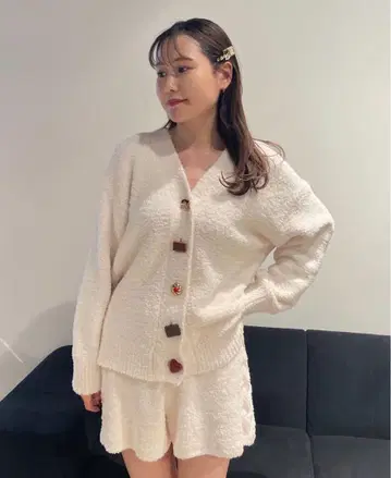 SNIDEL HOME 스위트 버튼 가디건 ( 가디건만 )