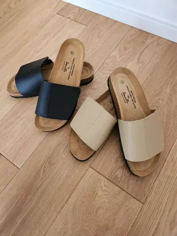 [ 미사용품 2켤레 세트 ] 센시로 SENCILLO 가죽 샌들 27cm