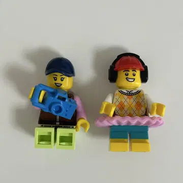 LEGO 오리지널 미니 피규어 2체 세트 잡화 인형 블록 부품