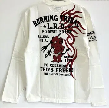 TEDMAN 테드맨 긴팔 T셔츠 BURNING TRIBAL (미사용)