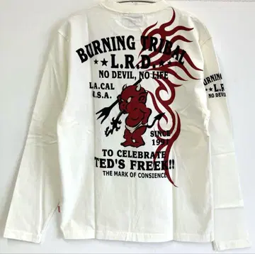 TEDMAN 테드맨 긴팔 T셔츠 BURNING TRIBAL (미사용)
