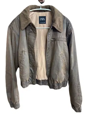 ZARA 브라운 아우터 자켓