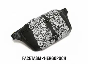 FACETASM x HERGOPOCH 새상품 남성용 가죽 바디백