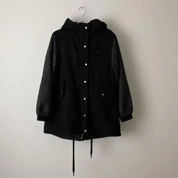 한정판 가격 인하! adidas originals 블랙 모즈 코트 M