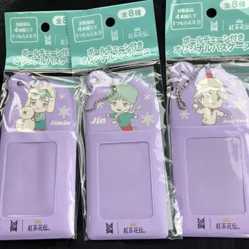TINYTAN 볼체인 부착 패스 케이스