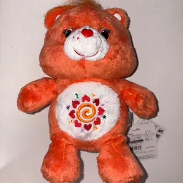 오렌지 컬러 Care Bears 봉제 인형