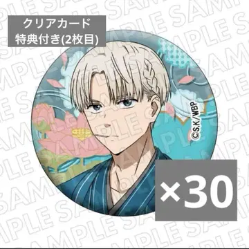 wind breaker VASARA 바사라 글리터 캔뱃지 카지 렌 30개