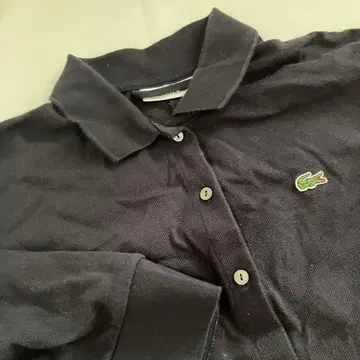 Lacoste 다크 네이비 피케 셔츠 반팔