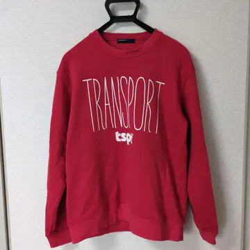 TRANSPORT tspt LOGO SWEAT 레드