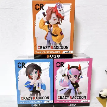 CRAZYRACCOON 피규어 Selly 아리사카 우루카 gigo 한정판