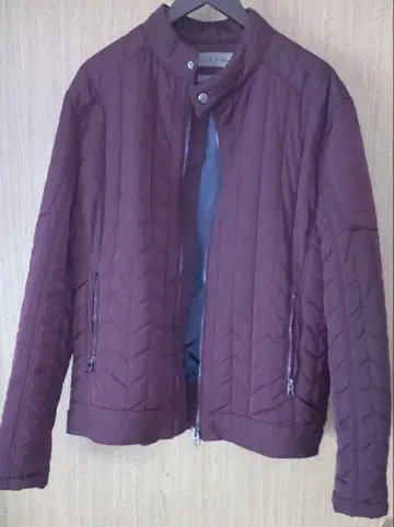 ZARA 퀼팅 자켓 버건디 보르도 와인