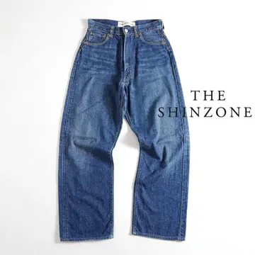 680t* 새상품급 신존 THE SHINZONE 하이웨스트 데님 팬츠