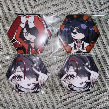 니디가 초텐 점보 복권 캔뱃지 사탕