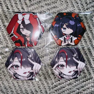 니디가 초텐 점보 복권 캔뱃지 사탕