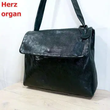 [ 새상품급 ] 헤르츠 오르간 유라테 워싱 플랩 토트 Herz organ