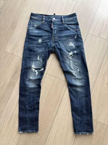 DSQUARED2 데미지 데님 34