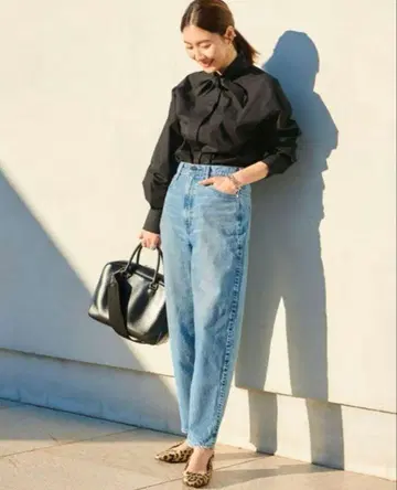 upper hights THE FIG 데님 와이드 테이퍼드 26