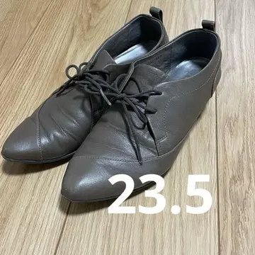 fitfit 가죽 레이스업 슈즈 23.5cm