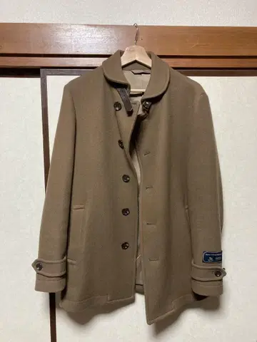 브라운 체스터 코트 Super 100's & Cashmere
