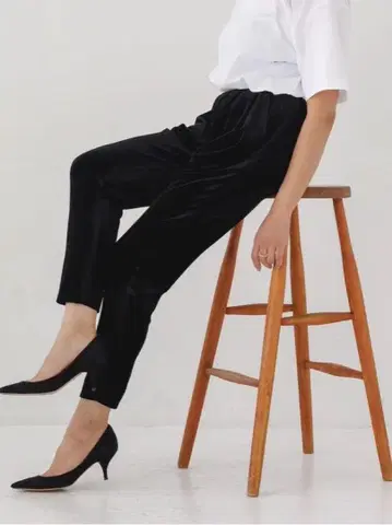 liten Velour easy pants