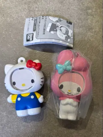 산리오 사진 프레임 마스코트 헬로키티 마이멜로디 세트
