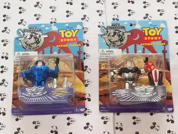 토이 스토리 액션 피규어 메탈릭 버즈 라이트이어 2개 세트