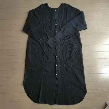Americana 써멀 롱 가디건 네이비