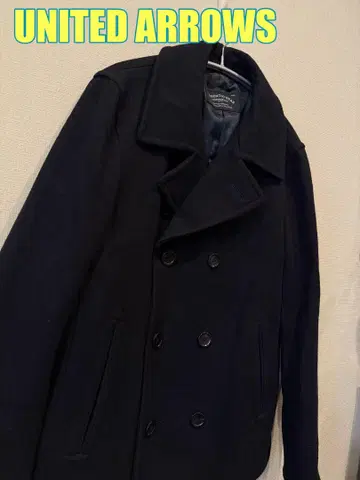 UNITEDARROWS AUTHENTIC WEAR 네이비 피 코트