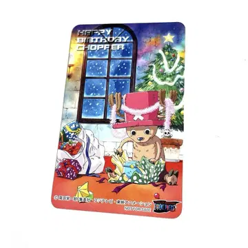 ONE PIECE 원피스 애니메이트 생일 카드 초파