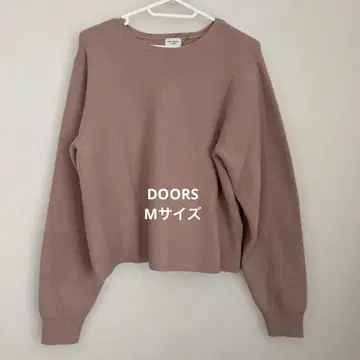 URBAN RESEARCH DOORS 핑크 긴팔 니트 M