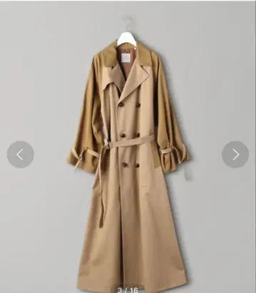 FILL THE BILL 콤비 트렌치코트 19AW 베이지