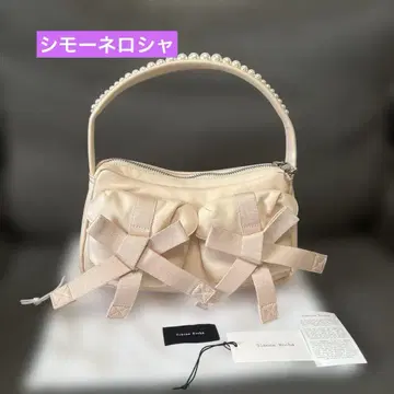 [ SimoneRocha 시몬 로샤 ] 나일론 원숄더백 핑크