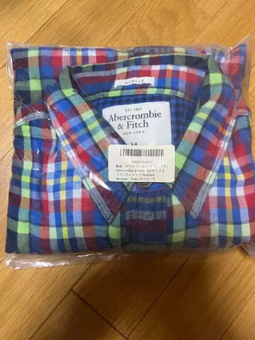 Abercrombie & Fitch 체크 무늬 플란넬 셔츠 M