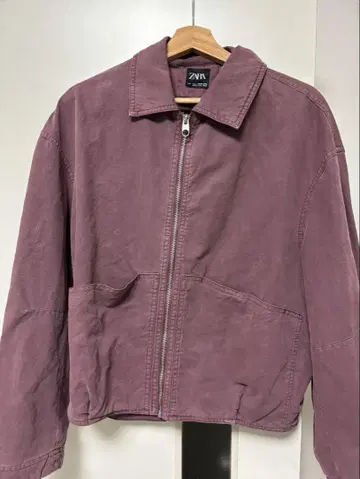 ZARA 퍼플 자켓 S사이즈