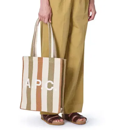 A.P.C. LOU 토트백 스트라이프