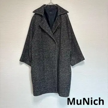 MuNich 울 코트 그레이 S 울 뮤닉