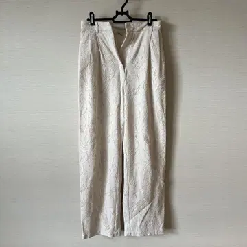 클라네 CLANE 레이스 턱 팬츠