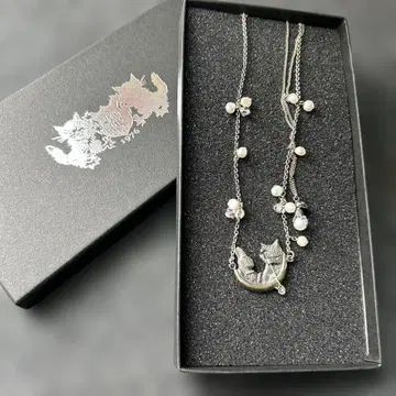 WACHIFIELD 문 담수 진주 & 실버 목걸이