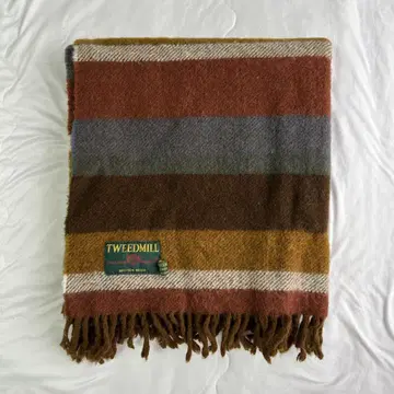 TWEEDMILL 스트라이프 담요