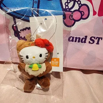 Me % 헬로키티 로리즈팜 키티 크리스마스 토이 키링 루돌프