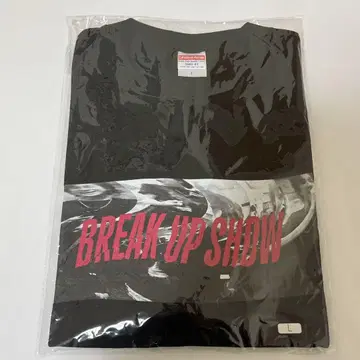 나리타 쇼지 BREAK UP SHOW 티셔츠 L 사이즈 블랙