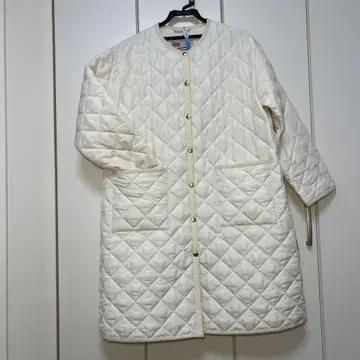 Traditional Leatherwear 퀼팅 코트 아이보리
